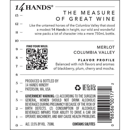 14 Hands Merlot 2021