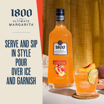 1800 The Ultimate Margarita Peach 1.75L