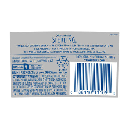 Tanqueray Sterling Imported