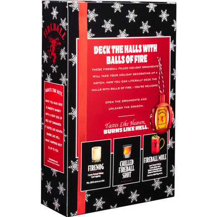 Fireball Holiday Ornament Gift Set (6 pack) 50mL