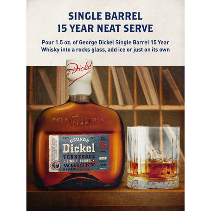 George Dickel 15 Year Single Barrel Whisky