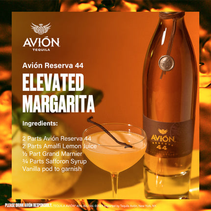 Avion reserva 44 waterford extra Añejo crystal set