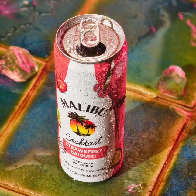 Malibu Strawberry Daiquiri Cocktail (4pack) 355mL