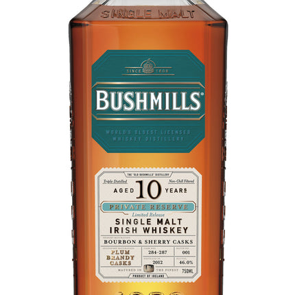 Bushmills Private Reserve Plum Brandy Cask Whiskey