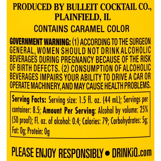 Bulleit Whiskey Sour Cocktail 375mL