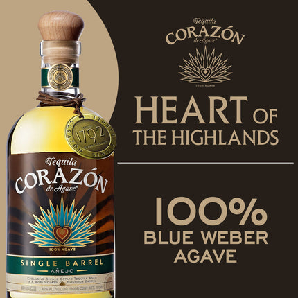 Corazon Tequila Single Barrel Añejo The Soros