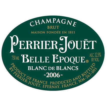 Perrier Jouet Blanc de Blanc Belle Epoque 2012