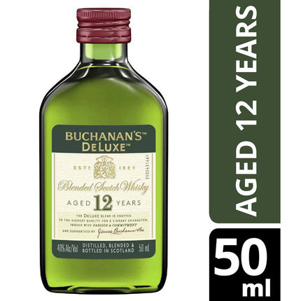 Buchanans Deluxe Blended Scotch Whiskey 12 Year 50mL