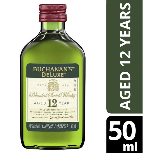Buchanans Deluxe Blended Scotch Whiskey 12 Year 50mL