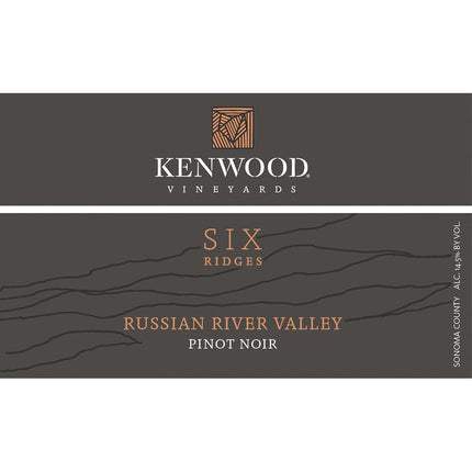 Kenwood Six Ridges Russian River Valley pinot 2018