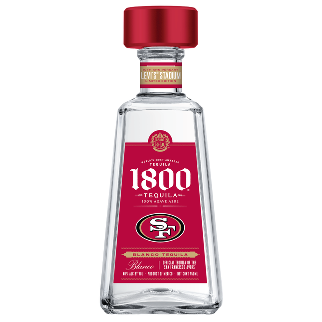 1800 Tequila Silver San Francisco 49ers Edition - Barbank