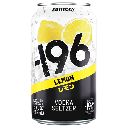 -196 Vodka Seltzer Lemon