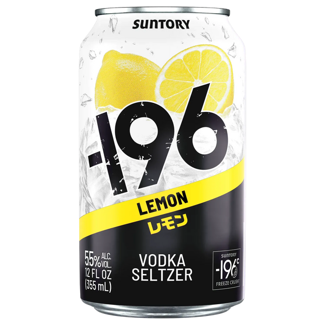 -196 Vodka Seltzer Lemon