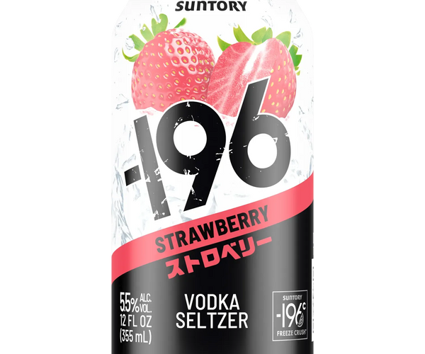 196 Vodka Seltzer Strawberry (4 Pack) – Barbank