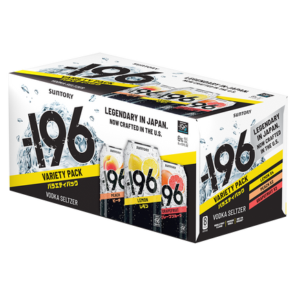 -196 Vodka Seltzer Variety Pack