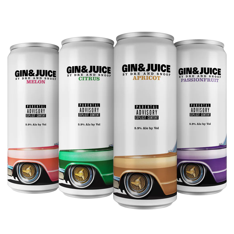 Gin & Juice by Dre and Snoop Variety 8 Pack