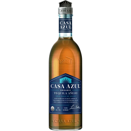 Casa Azul Anejo Organic Tequila