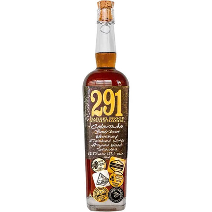 291 Colorado Barrel Proof Single Barrel Bourbon