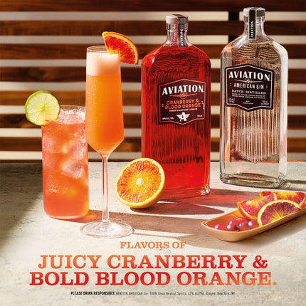 viation Cranberry & Blood Orange Flavored Gin
