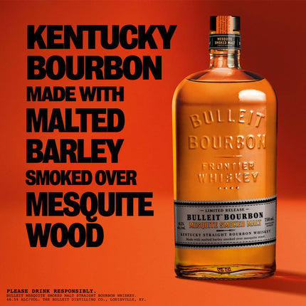 Bulleit Bourbon Mesquite Smoked Malt Kentucky Straight Bourbon Whiskey