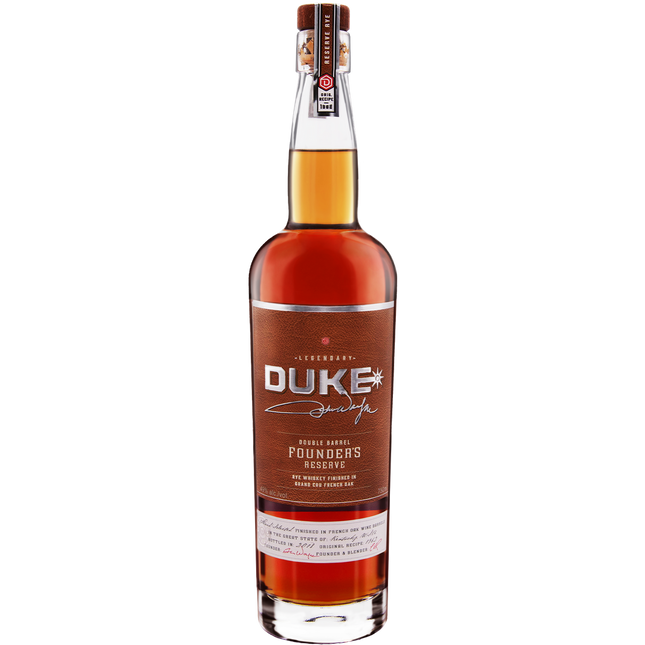 Duke Double Barrel Rye Founder's Reserve - Barbank