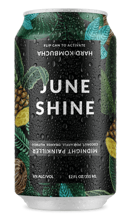 Juneshine Kombucha Midnight Painkiller - Barbank