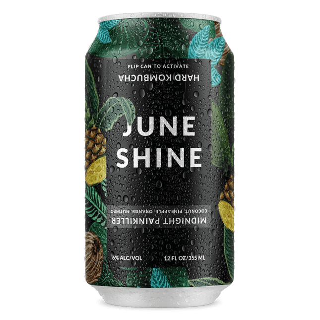 Juneshine Kombucha Midnight Painkiller - Barbank