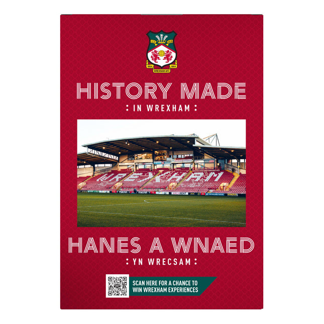 Aviation Gin Wrexham AFC Commemorative Bottle & Scarf Gift Set