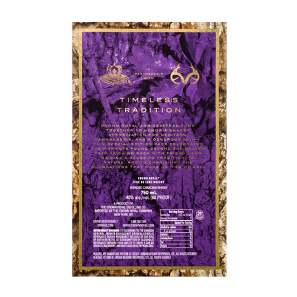 Crown Royal REALTREE Limited Edition Fine De Luxe