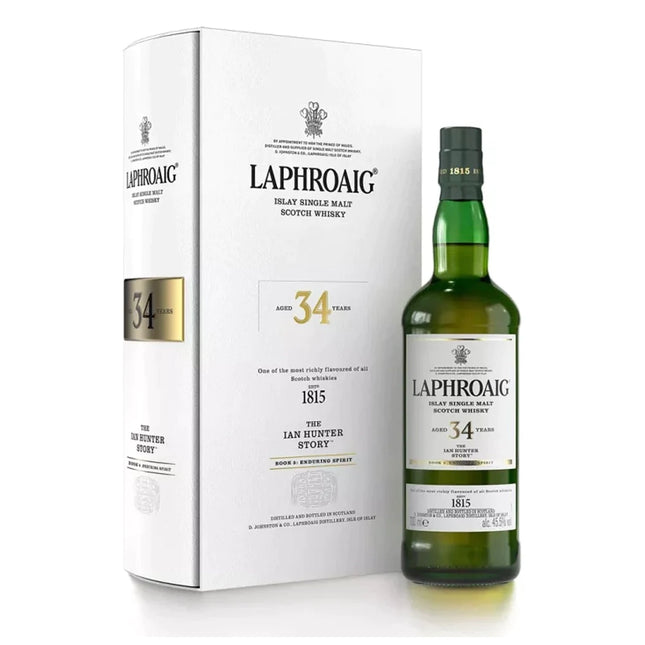 laphroiag 34 Year Ian Hunter Book 4 Scotch Whisky - Barbank