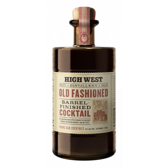 High West Cocktail Old Fashioned 375mL