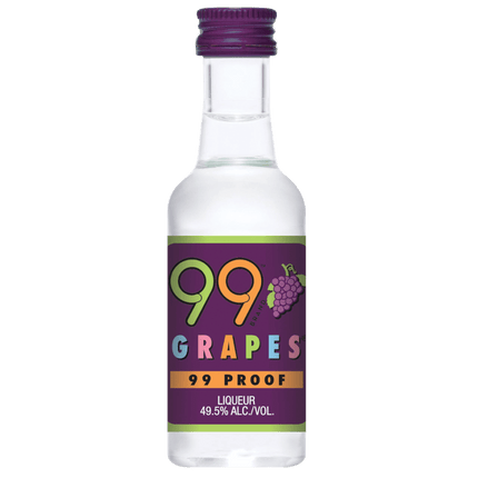 99 Brand Grape Schnapps 50ml 12 Pack