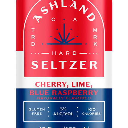 Ashland Cherry, Lime, Blue Raspberry Hard Seltzer - Barbank