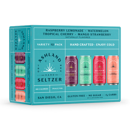 Ashland Hard Seltzer Tropical Variety Pack - Barbank