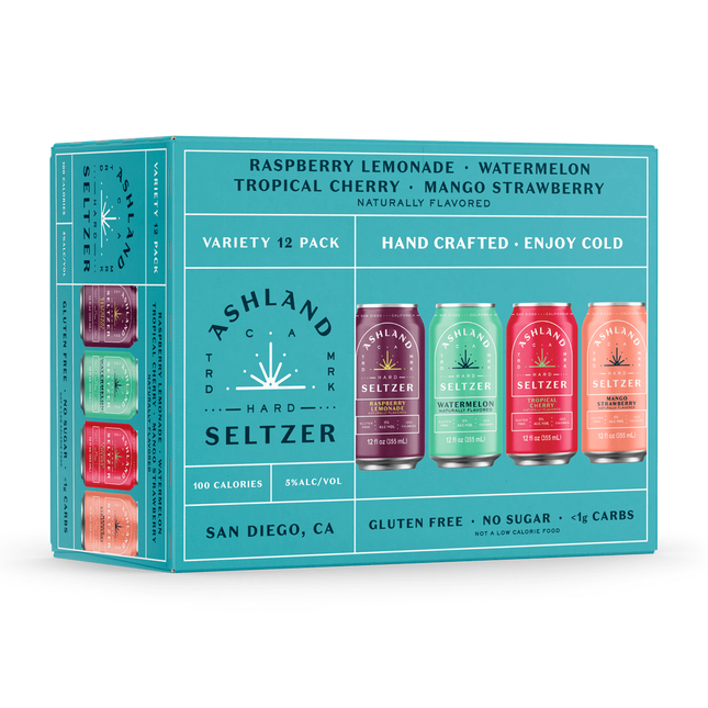Ashland Hard Seltzer Tropical Variety Pack - Barbank