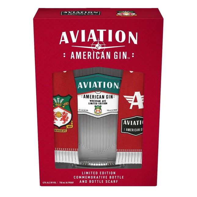 Aviation Gin Wrexham Edition case