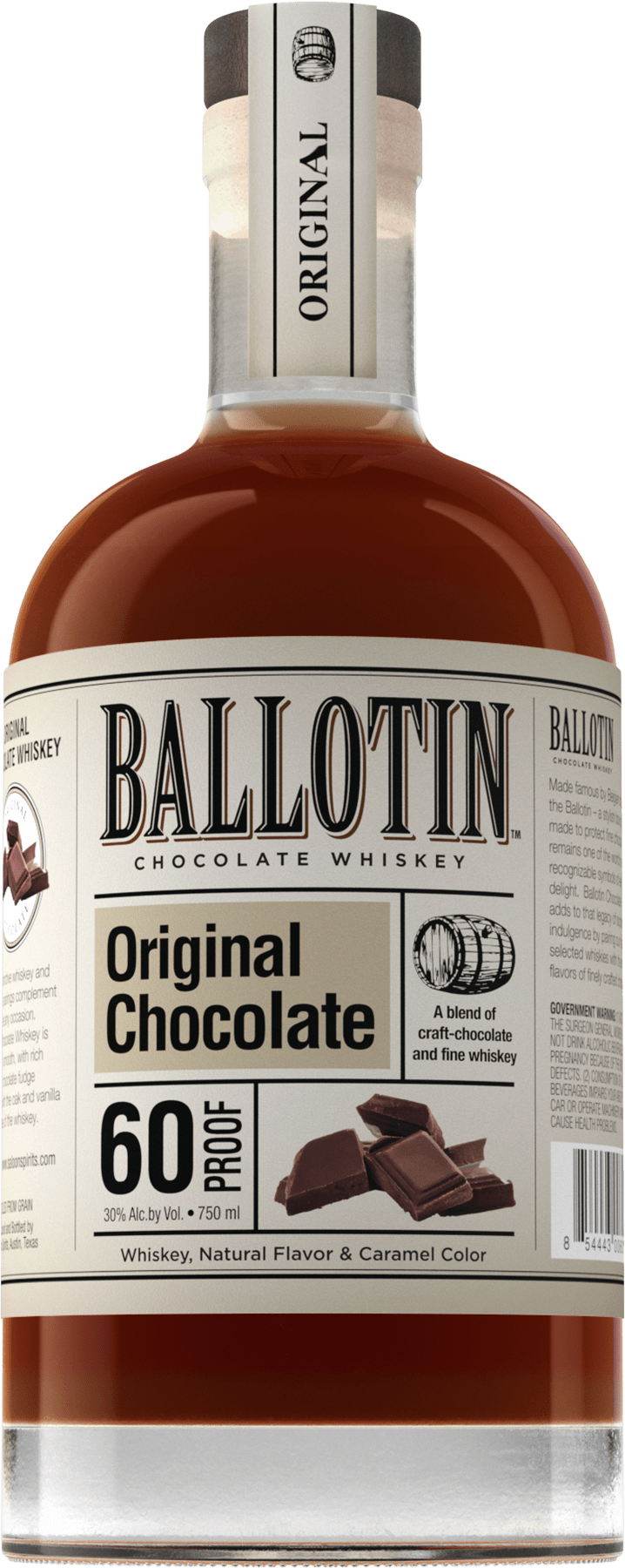 Ballotin Original Chocolate Whiskey - Barbank