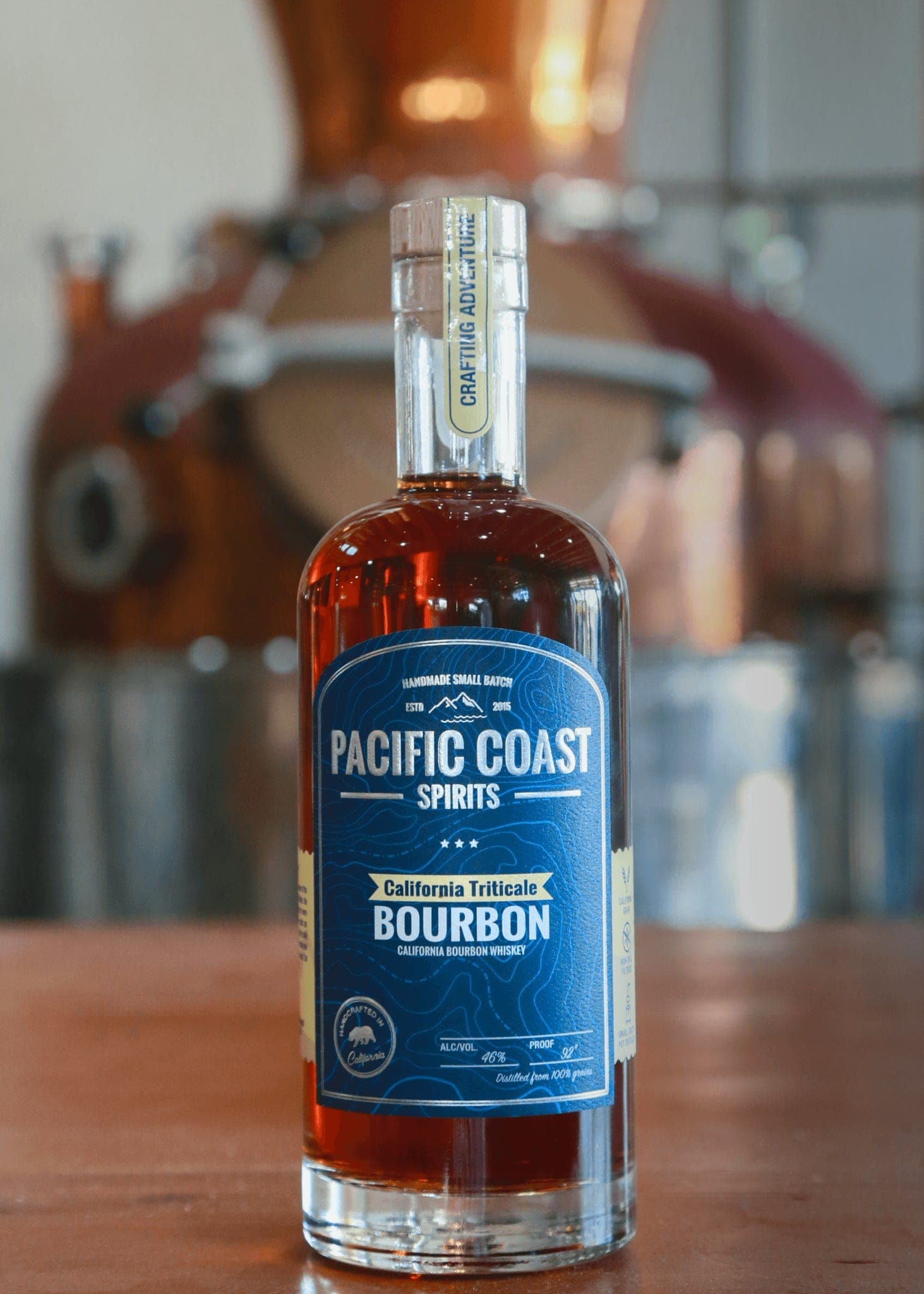 Pacific Coast Spirits California Triticale Bourbon - Barbank