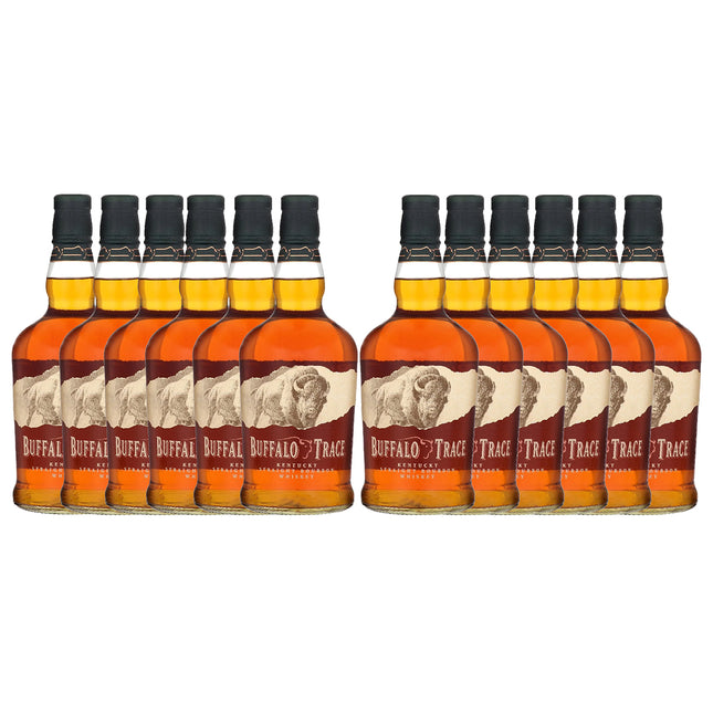 Buffalo Trace Bourbon Whiskey 1L 12 Pack