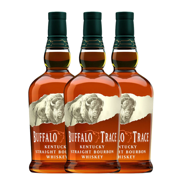 Buffalo Trace Bourbon Whiskey 3 Pack