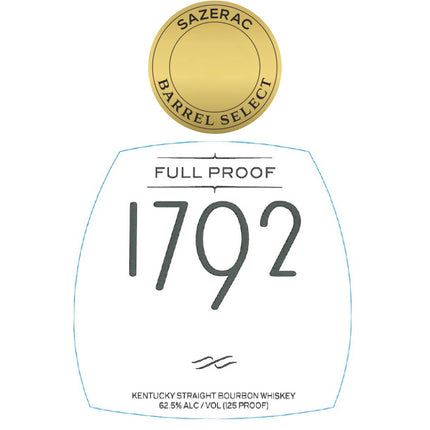 1792 Full Proof Bourbon Sazerac Barrel Select - Barbank