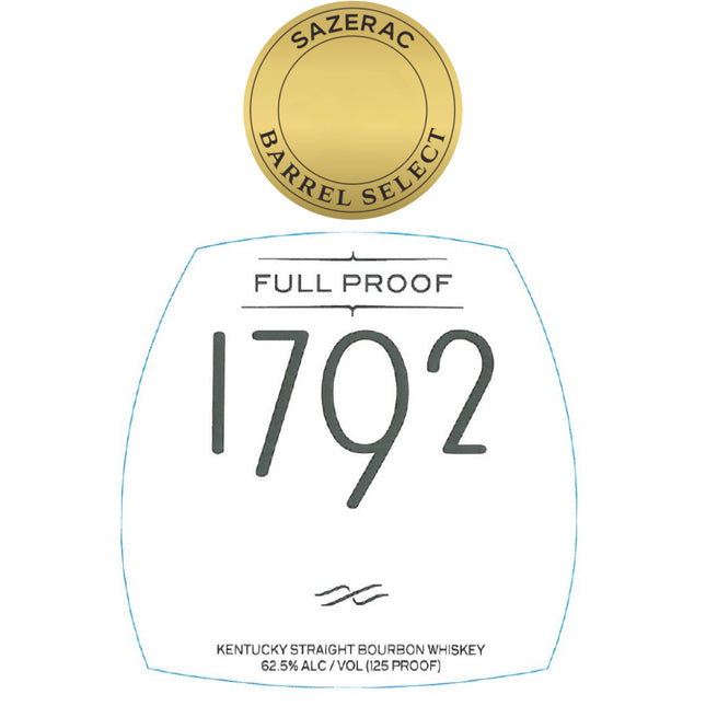 1792 Full Proof Bourbon Sazerac Barrel Select - Barbank
