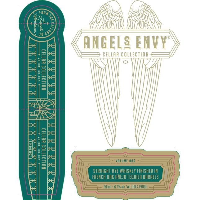 Angel’s Envy Cellar Collection Volume 5 Straight Rye - Barbank