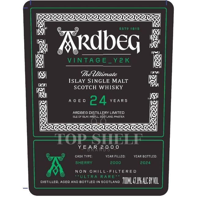 Ardbeg Vintage Y2K 24 Year Old - Barbank