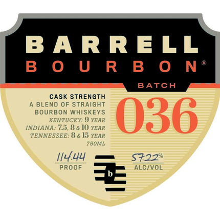 Barrell Bourbon Batch 036 - Barbank