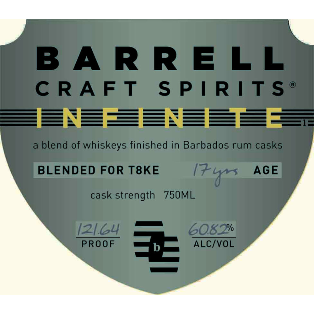 Barrell Craft Spirits Infinite Finished in Barbados Rum Casks