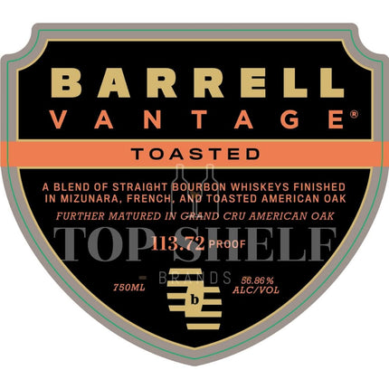 Barrell Toasted Vantage Bourbon - Barbank