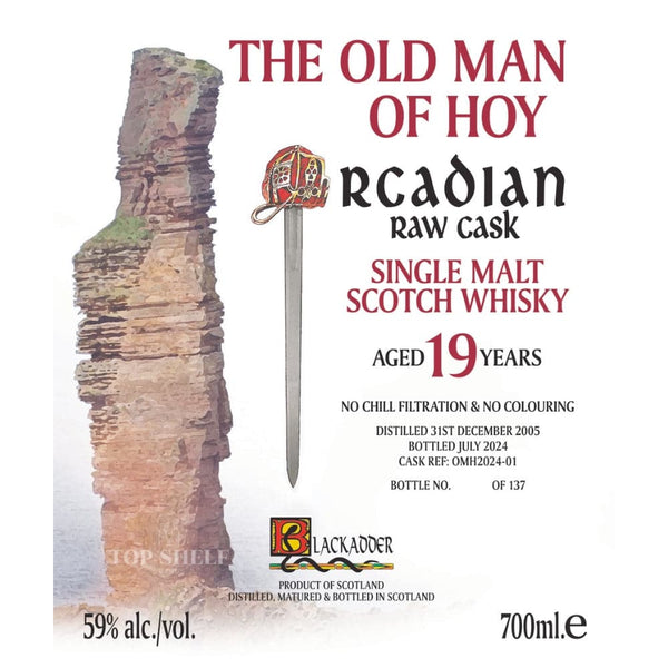 Buy Blackadder The Old Man of Hoy 19 Year Old Scotch Online – Barbank