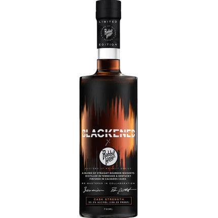 Blackened X Rabbit Hole Cask Strength Bourbon By Metallica - Barbank