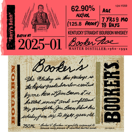 Booker's 2025-01 “Barry’s Batch” - Barbank